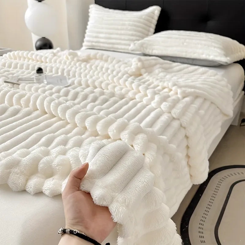 Anxiety Melt Plush Lightweight Blanket