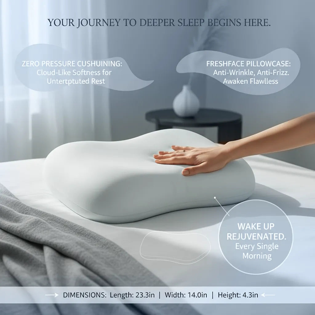 Back & Side Sleeper Support Pillow