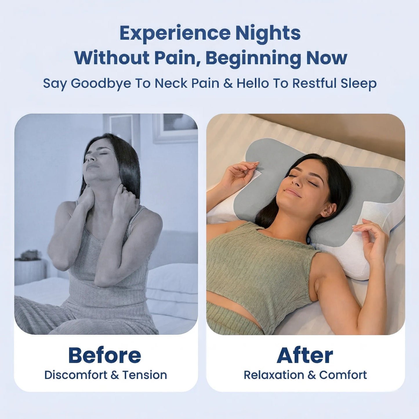 Shoulder Relief Neck Support Pillow